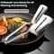 Stainless Steel Steak Tongs Heavy Duty Kitchen Food Tongs for BBQ Serving and Cooking