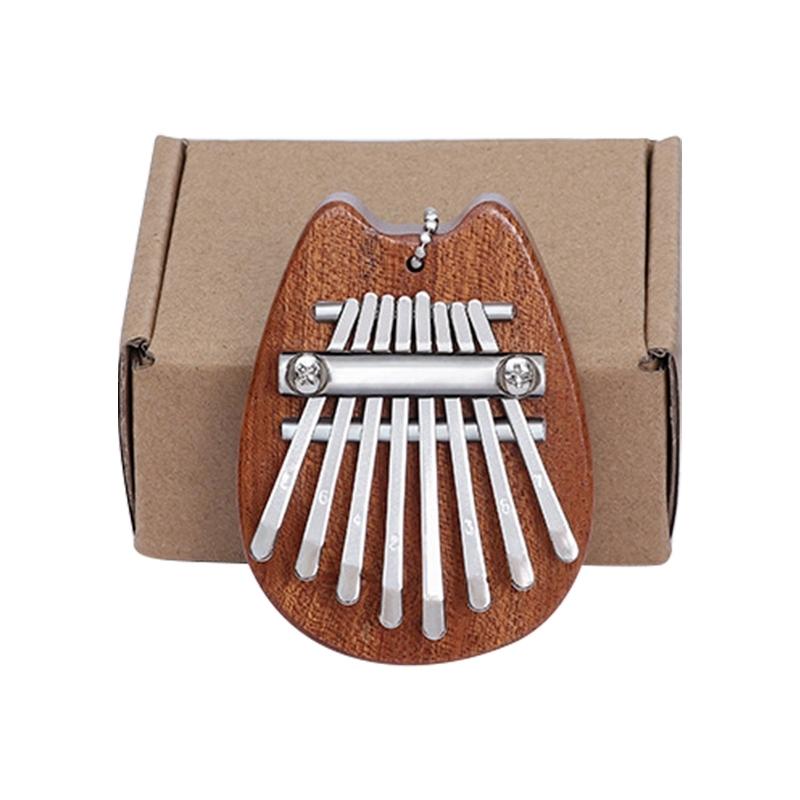 Portable Kalimba Thumb Piano Wooden Finger Piano For Beginners Music Lovers 0