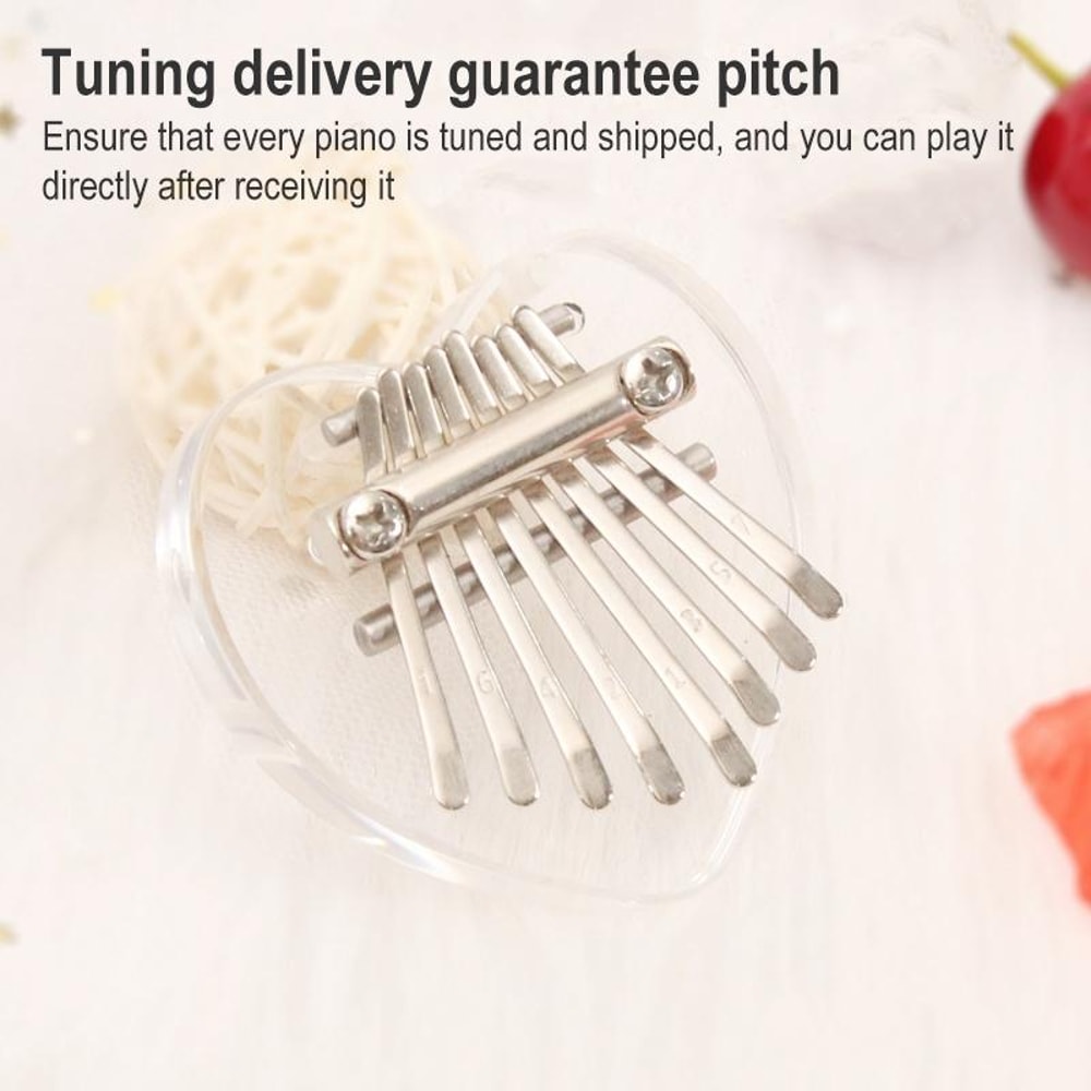Portable Kalimba Thumb Piano Wooden Finger Piano For Beginners Music Lovers 2