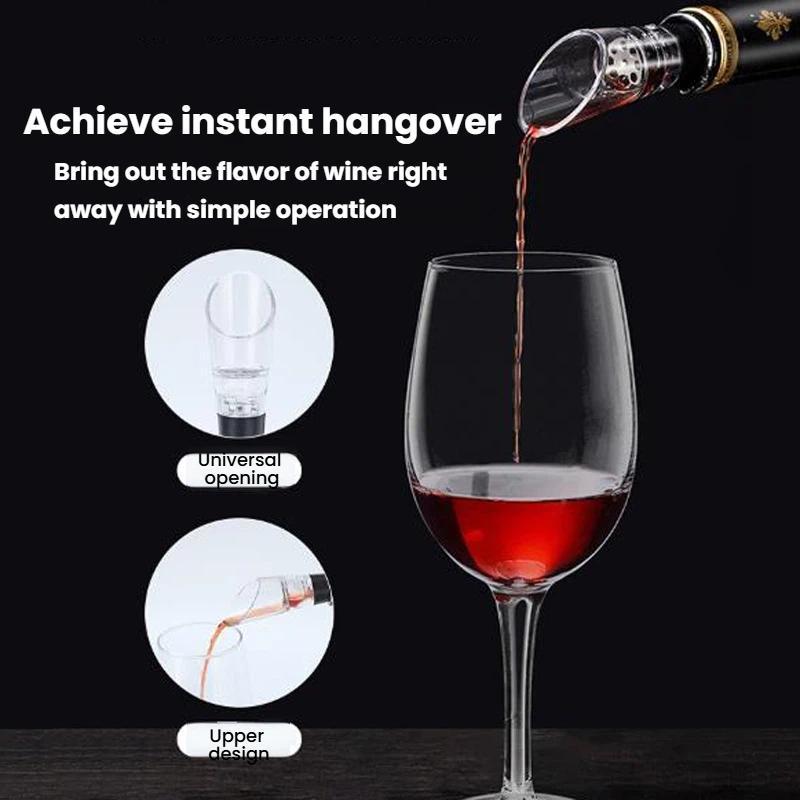Automatic Electric Wine Opener Set With Foil Cutter Stainless Steel Cork Remover 5