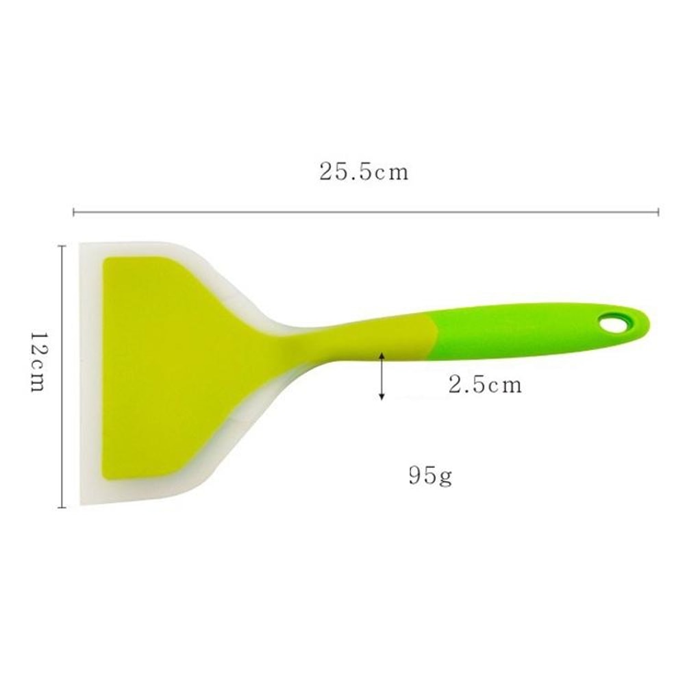 Wide Silicone Spatula Turner For Nonstick Cookware Pizza Pancakes And Steak 3