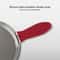 Red Silicone Pot Handle Cover For Kitchen Pots And Pans With Soft Nonslip Grip 8