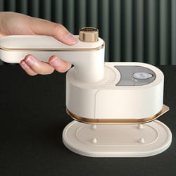 portable foldable garment steamer 2 in 1 wet dry steam iron for travel