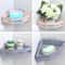 No Drill Adhesive Corner Shower Shelf Triangle Storage Rack For Bathroom Kitchen 2