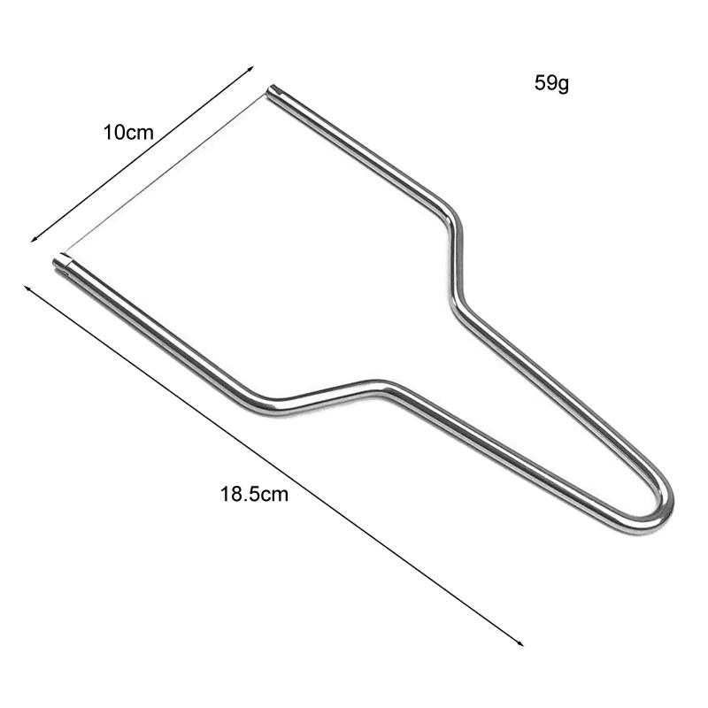 Precision Stainless Steel Cheese Slicer and Cake Cutter Tool
