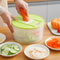 Large Capacity Vegetable Dehydrator Kitchen Drain Basket With Builtin Vegetable Slicer 2