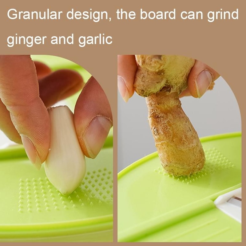 Large Capacity Vegetable Dehydrator Kitchen Drain Basket With Builtin Vegetable Slicer 4