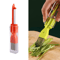 Green Onion Peeler And Scallion Shredder Tool 9
