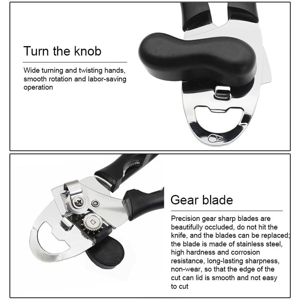 Multifunction Can Opener Manual Jar Lid And Bottle Opener 3