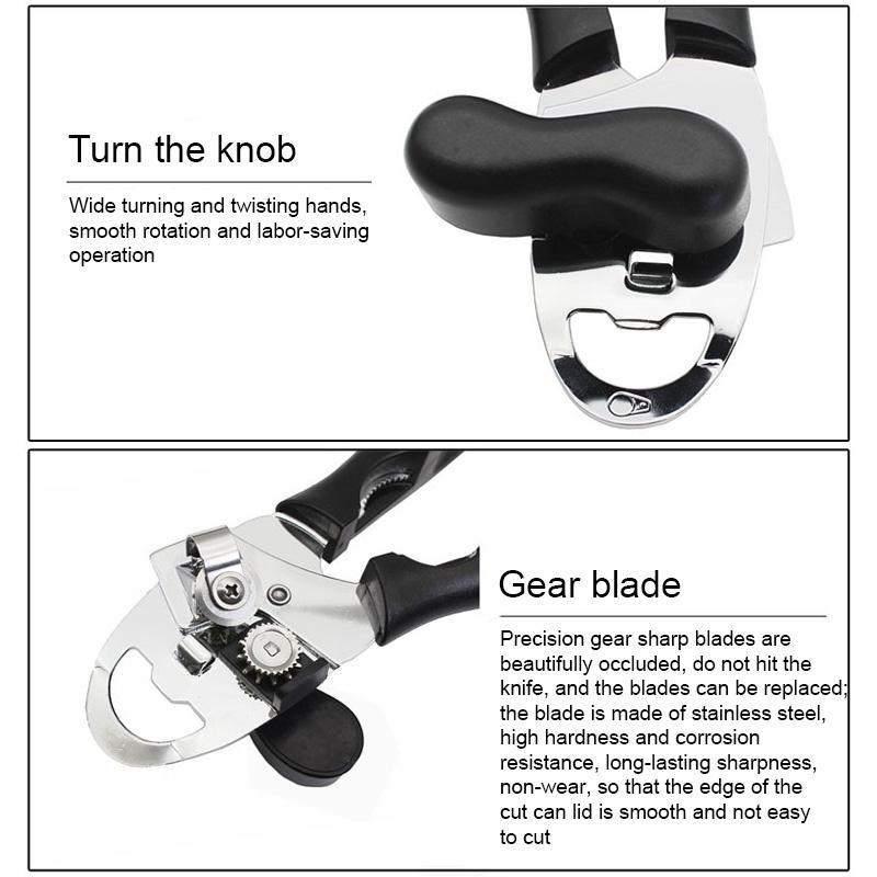 Multifunction Can Opener Manual Jar Lid And Bottle Opener 3
