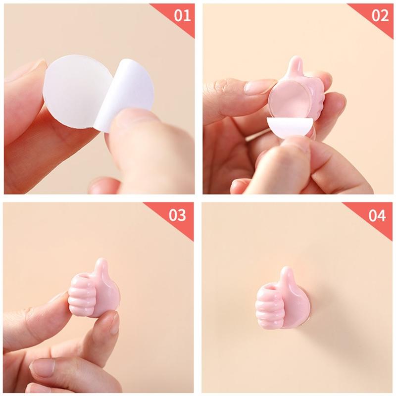 Self Adhesive Cable Organizer Clips For Desk Wall Car Wire Management Holders 1