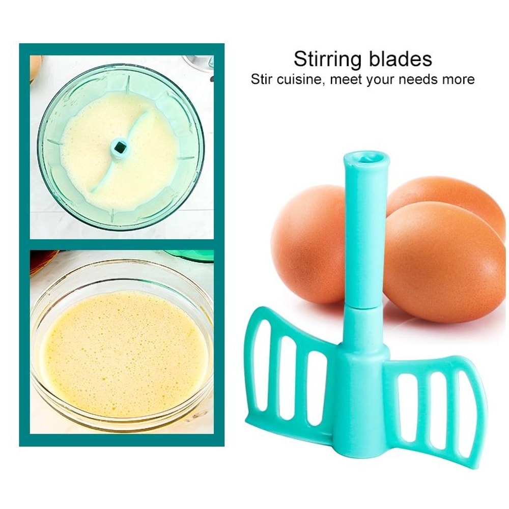 Manual Kitchen Stirrer Squeezer Tool Durable Handheld Food Mixer Press 2