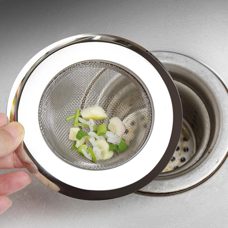 Premium Stainless Steel Kitchen Sink Strainer Filter Clog Stopper