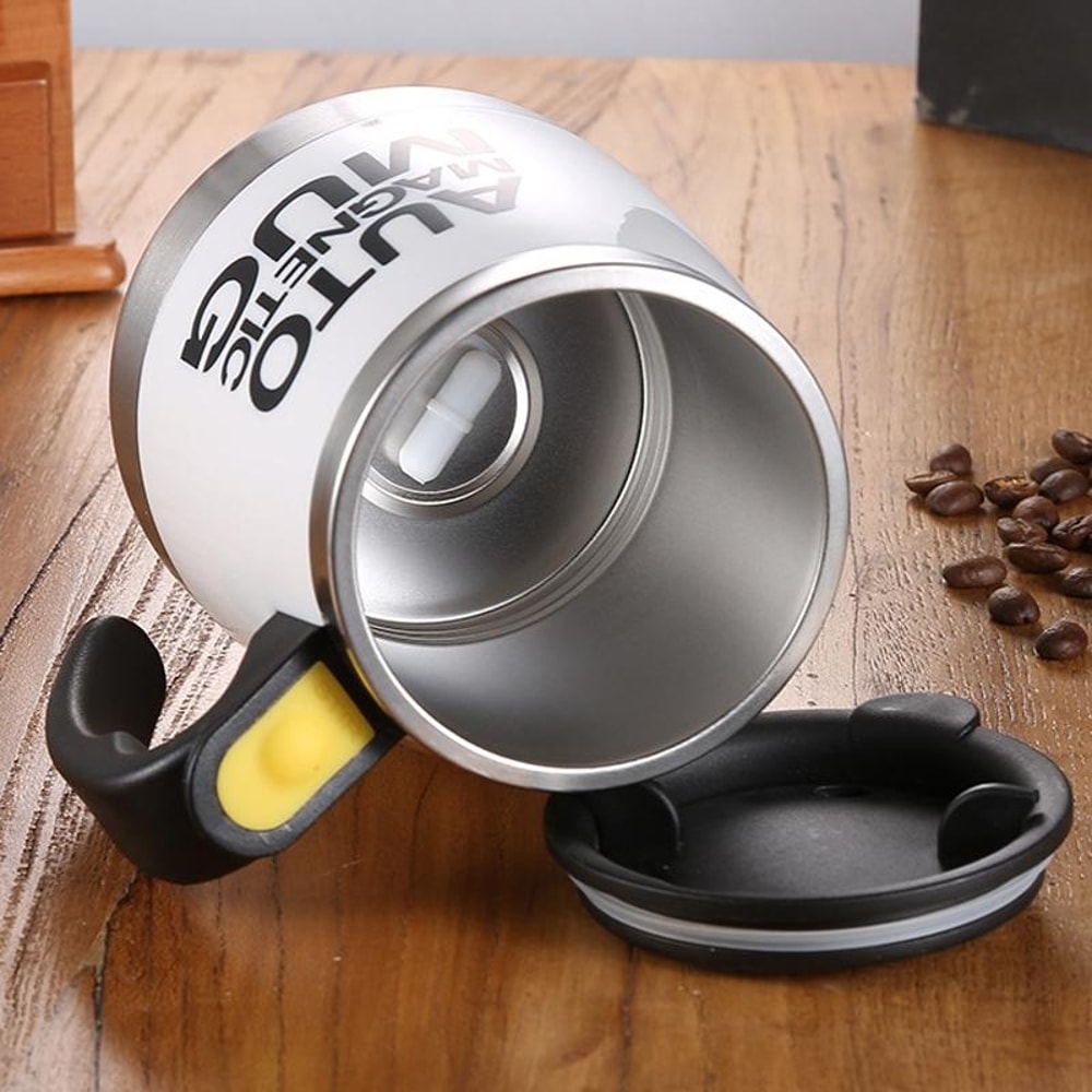 Self Stirring Mug Electric Coffee Mixer Portable Automatic Mixing Cup 2
