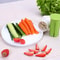 Multi-Blade Vegetable Slicer Cutter Tool for Cucumber and Carrot Prep