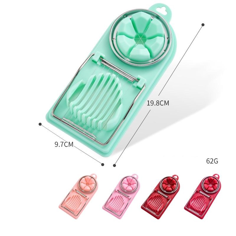 Egg Slicer And Egg Cutter Set For HardBoiled Eggs And Soft Fruits 3