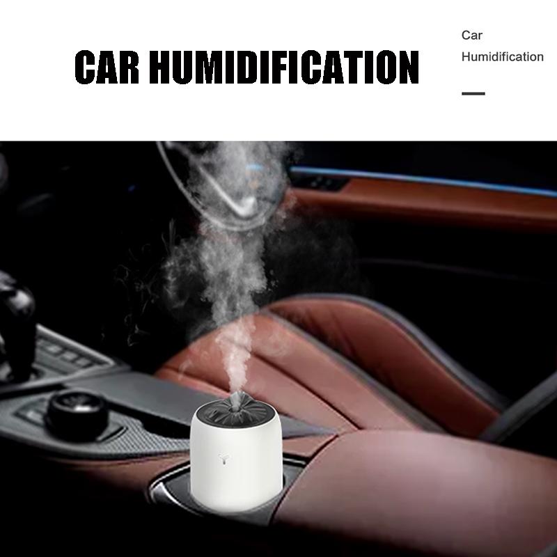 Portable Car Humidifier With Night Light USB Aroma Diffuser Air Purifier 7