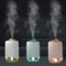 Portable Car Humidifier With Night Light USB Aroma Diffuser Air Purifier 8