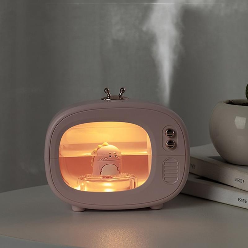 Portable Car Humidifier with Night Light USB Aroma Diffuser Air Purifier