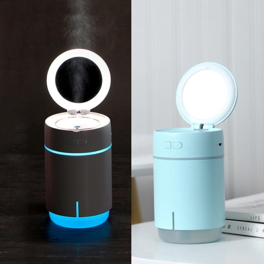 Portable Car Humidifier with Night Light USB Aroma Diffuser Air Purifier