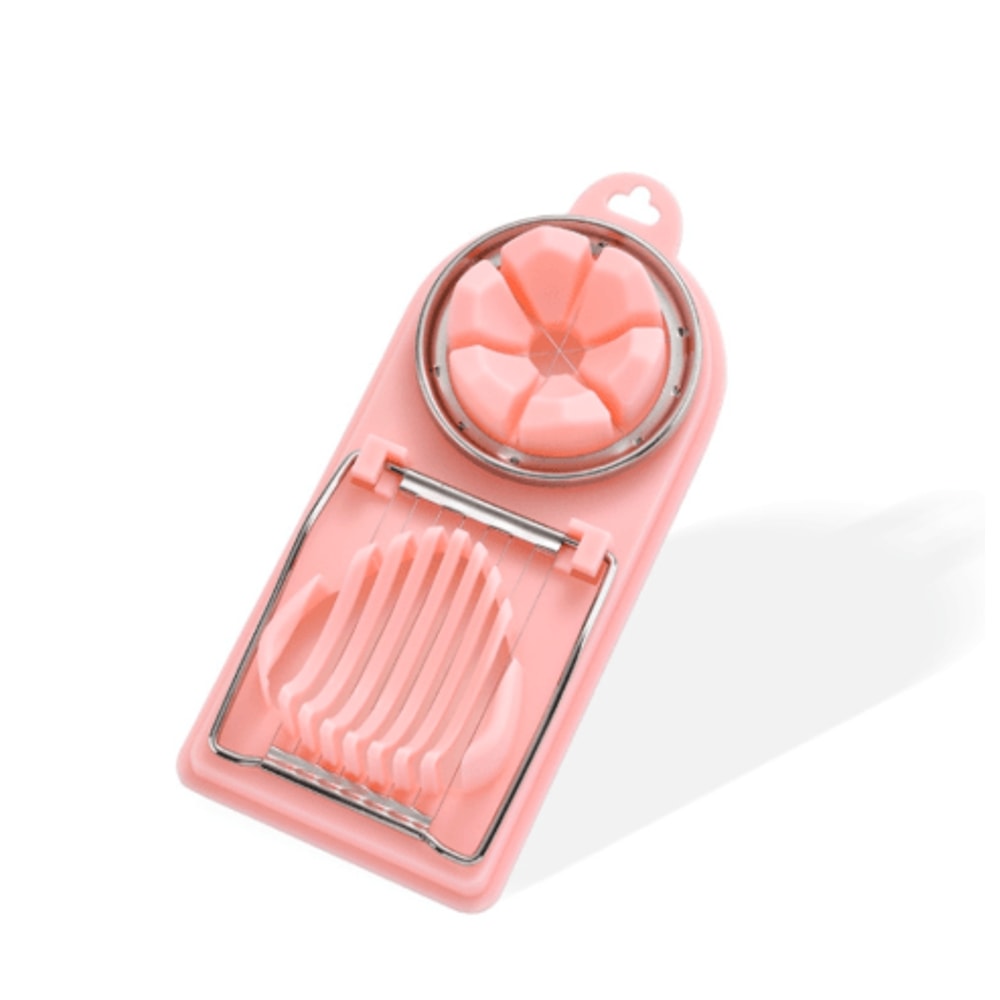 Egg Slicer And Egg Cutter Set For HardBoiled Eggs And Soft Fruits 4