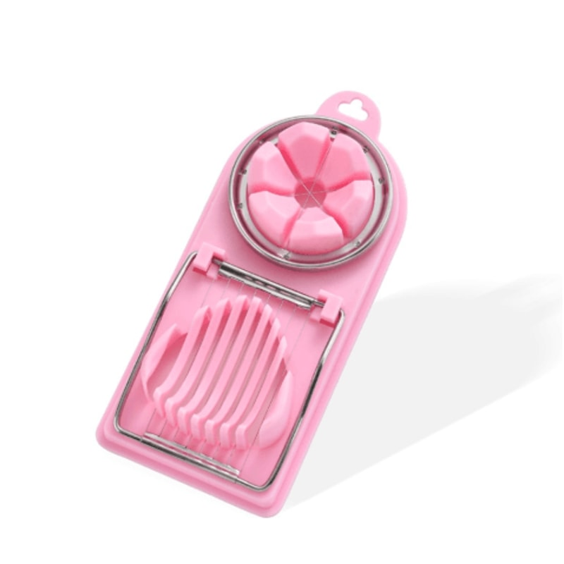 Egg Slicer And Egg Cutter Set For HardBoiled Eggs And Soft Fruits 5