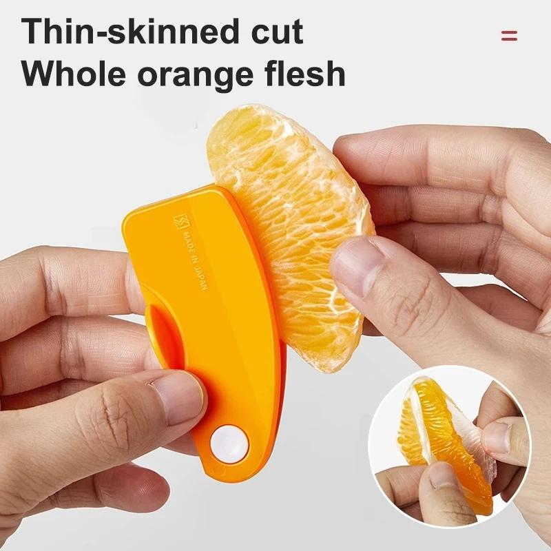 Foldable Orange Peeler Tool For Easy Citrus Peeling And Clean Hands 3