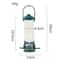 Transparent Hanging Bird Feeder Squirrel Proof Outdoor Automatic Feeding Station 2
