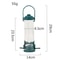 Transparent Hanging Bird Feeder Squirrel Proof Outdoor Automatic Feeding Station 2