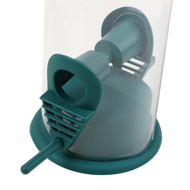 Transparent Hanging Bird Feeder Squirrel Proof Outdoor Automatic Feeding Station 5