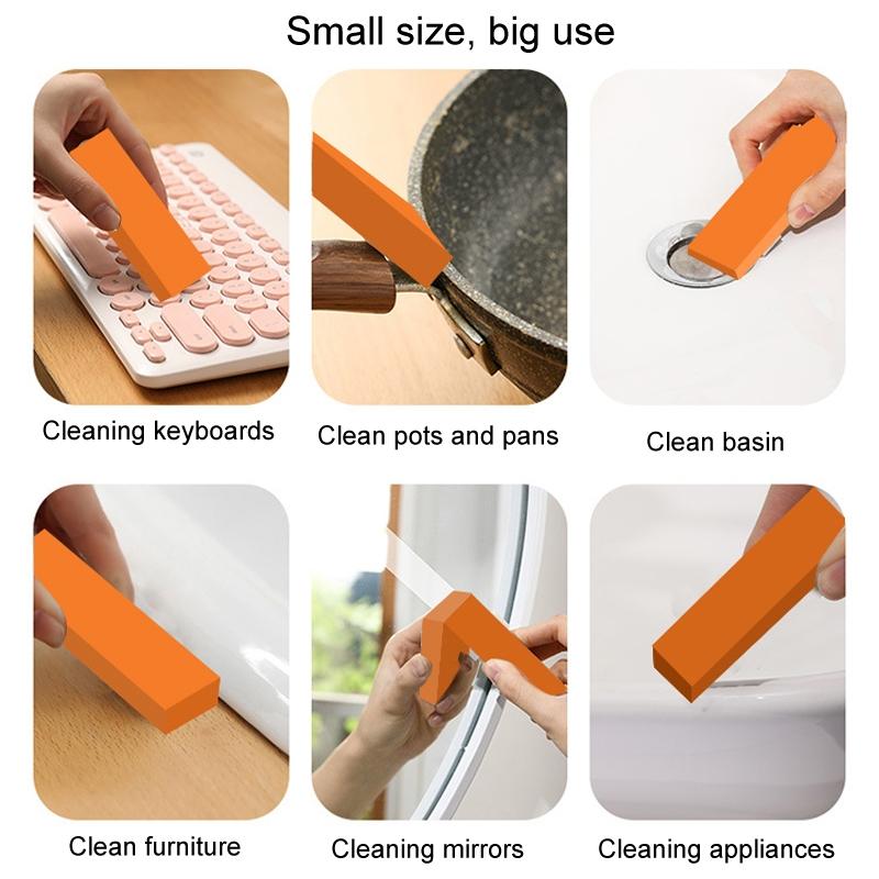 Stainless Steel Cleaning Eraser for Rust, Limescale and Stain Removal