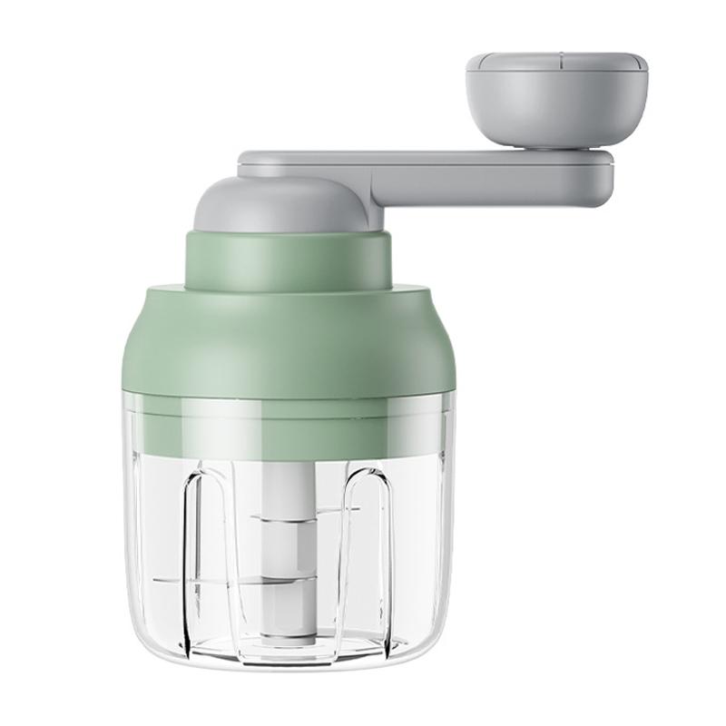 Manual Garlic Chopper Mini Food Processor Vegetable Cutter 12