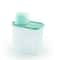Airtight Transparent Laundry Detergent Storage Container 3L Plastic Washing Powder Organizer