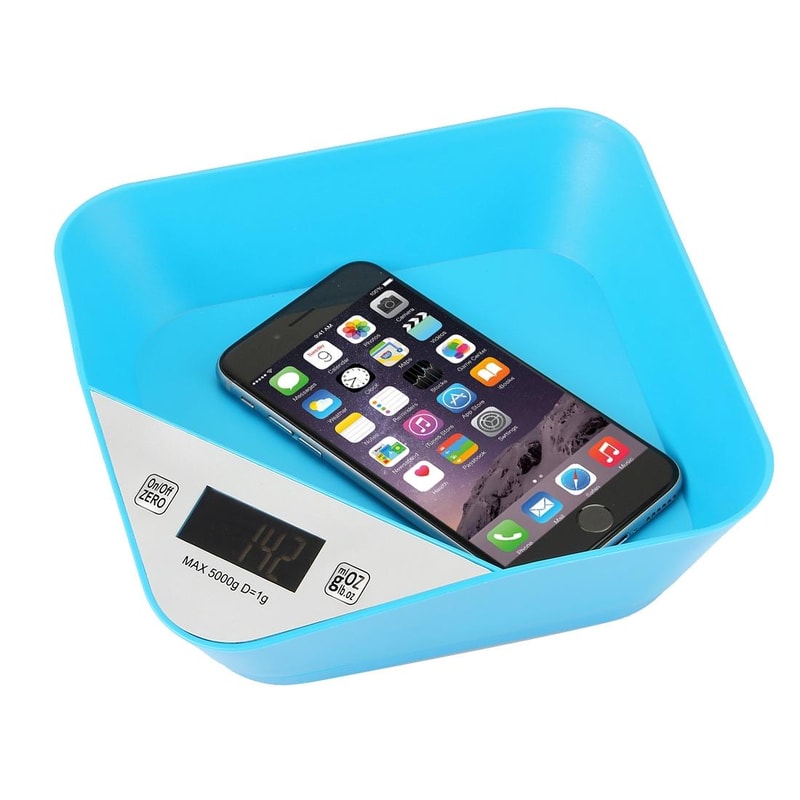 Digital Kitchen Scale With Bowl LED Food Weighing Scale 6