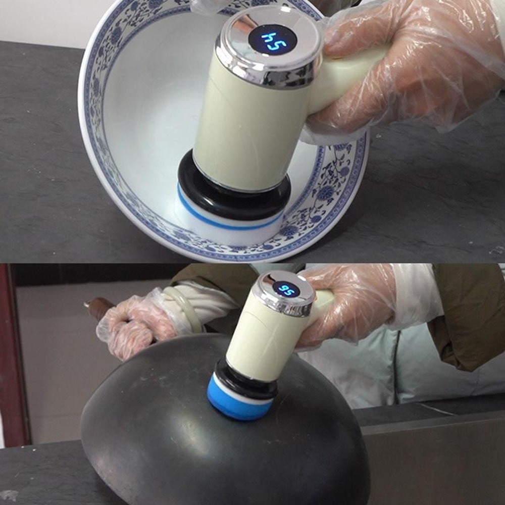 Multi Head Electric Kitchen Scrubber Cordless Spin Cleaning Brush Set