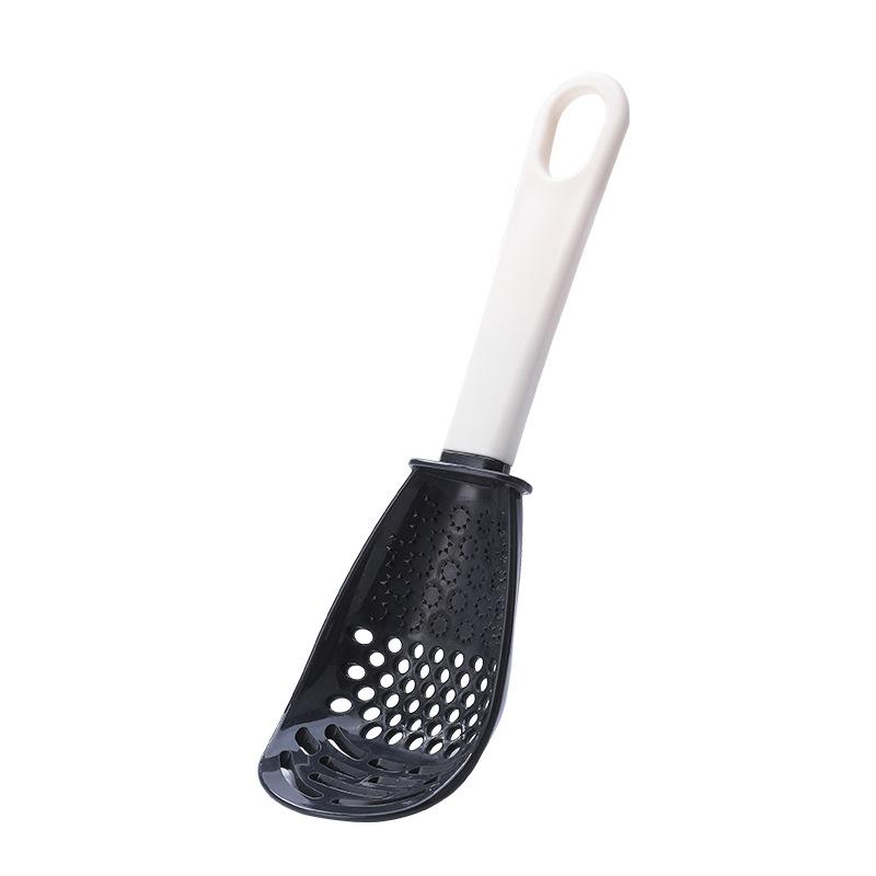 Multifunctional Cooking Spoon Garlic Grinder And Draining Spoon 6