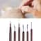 6Piece Pottery Trimming Tools Set For Clay Sculpting And Ceramic Art 0