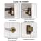 Adjustable Magnetic Cabinet Door Catch Heavy Duty Adhesive Door Latch Stopper 5