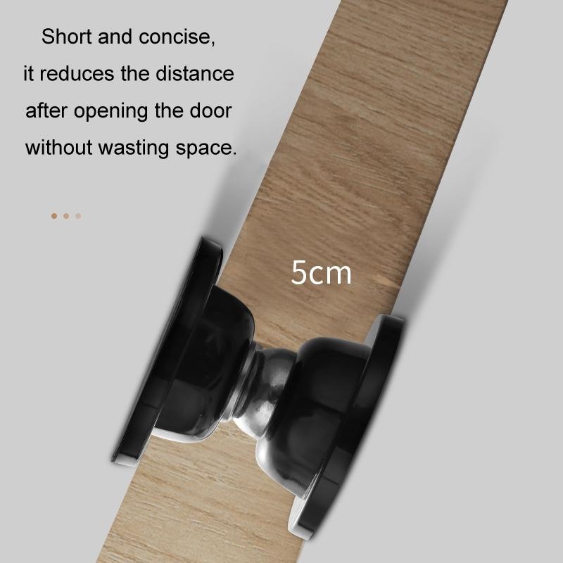 Magnetic Silicone Door Stopper No Drill Silent Anti Collision Floor Door Holder 6