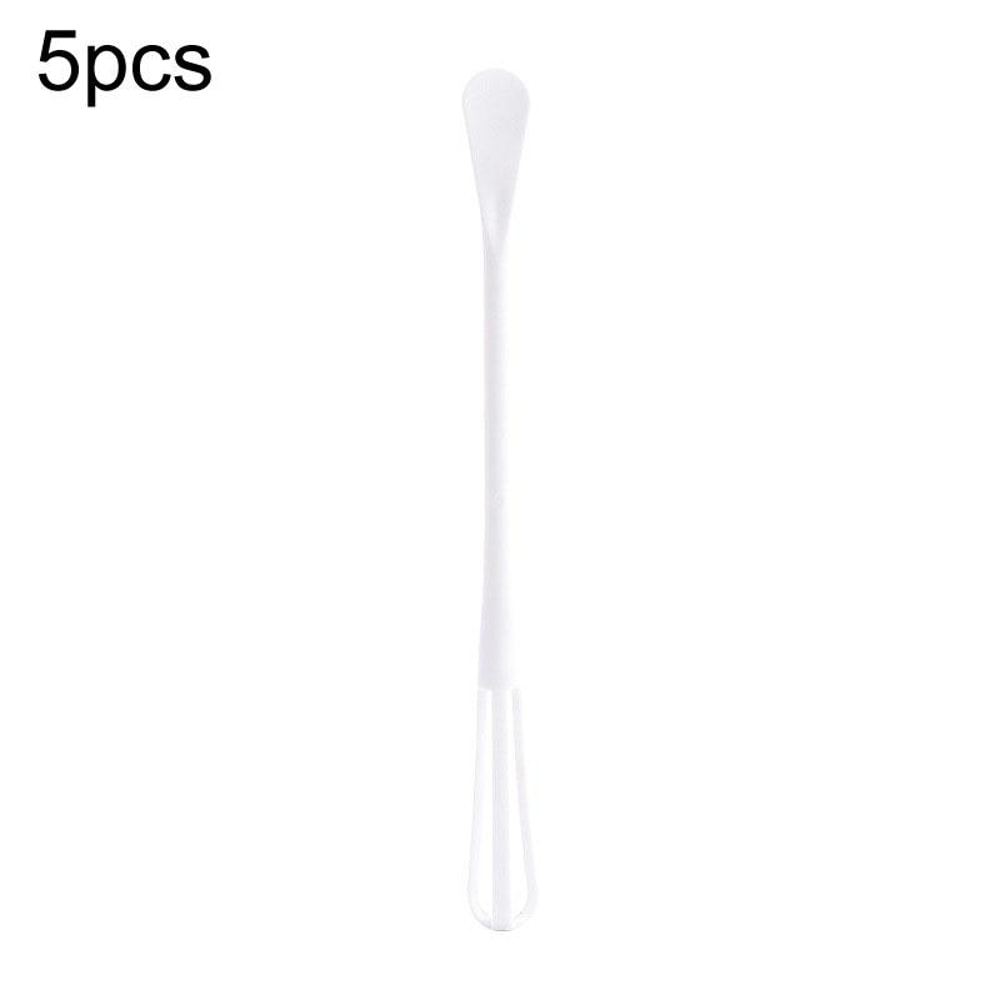 Mini Egg Whisk With Spoon Multifunction Kitchen Stirring Tool 7
