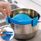 ClipOn Silicone Pasta Strainer For Pots Universal Kitchen Drainer 4