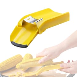 quickstrip corn stripper tool with safety cover and non slip grip