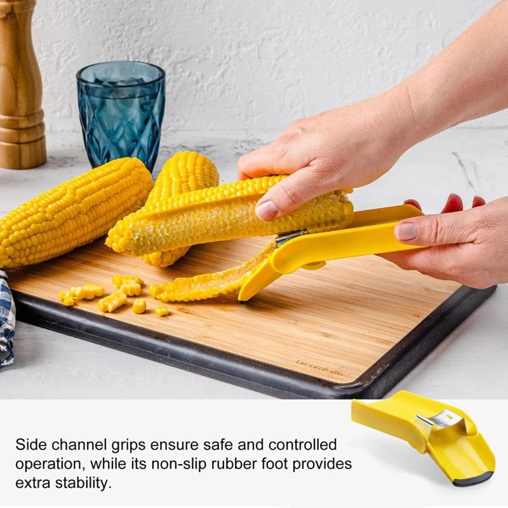 QuickStrip Corn Stripper Tool With Safety Cover And Non Slip Grip 2