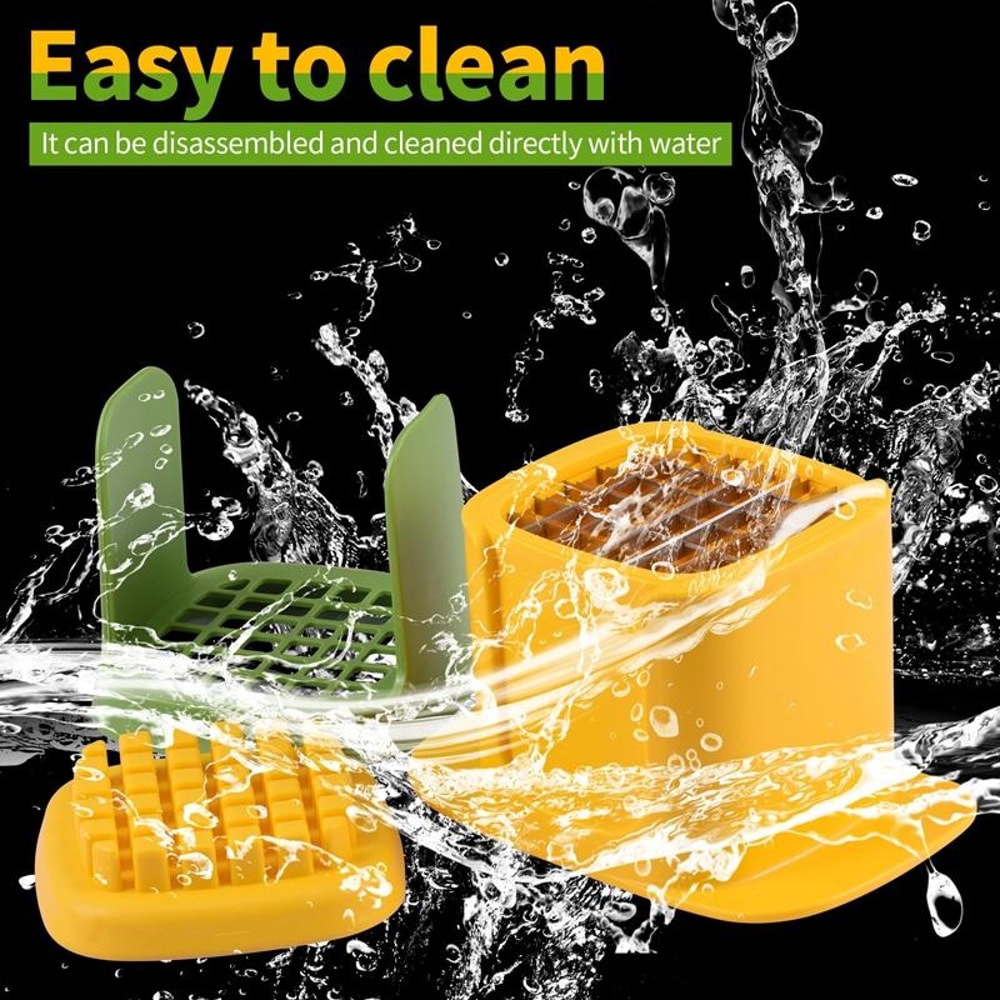 Multi Function Potato Cutter French Fries Cutter With Safe Press Design 5