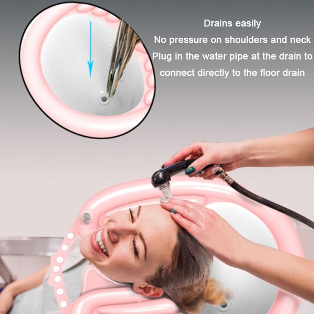 Portable Inflatable Hair Washing Basin For Bedridden Elderly Patients And Pregnant Care 2