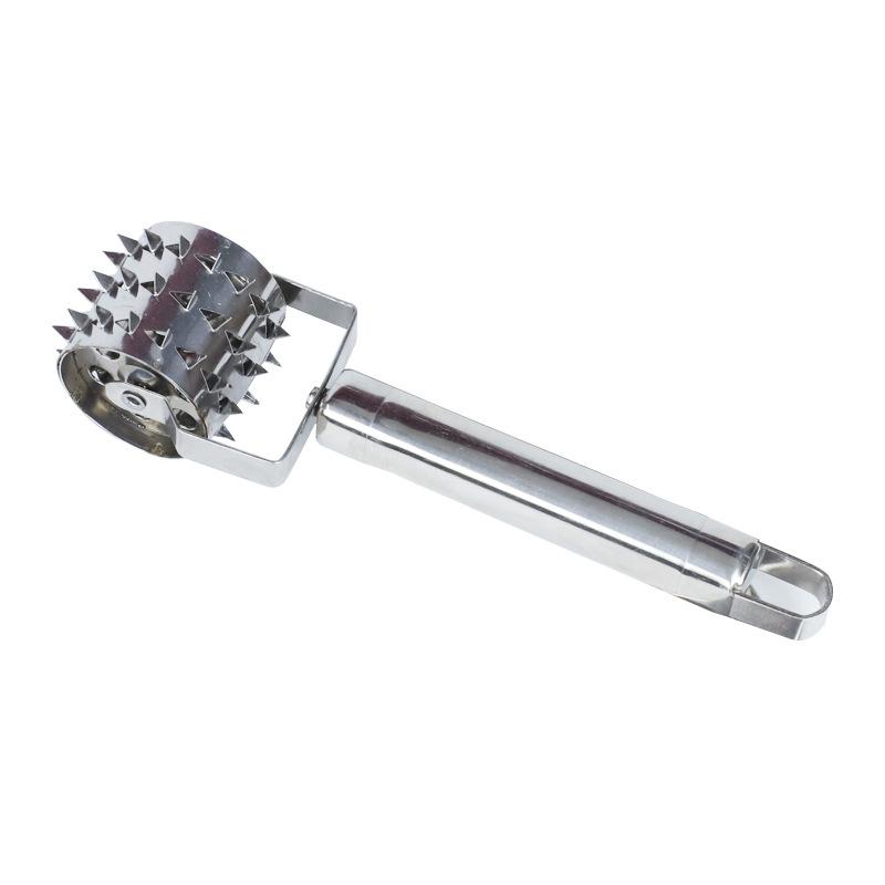Stainless Steel Meat Tenderizer Roller For Steak Chicken Pork 0