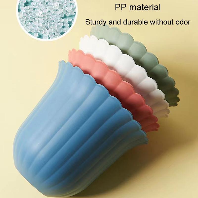 SpaceSaving Hanging Kitchen Trash Can For Cabinet Door Or Desktop 5