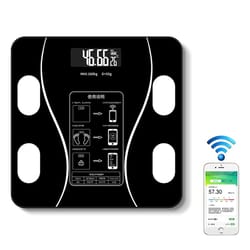 smart body fat scale digital weight analyzer with lcd display
