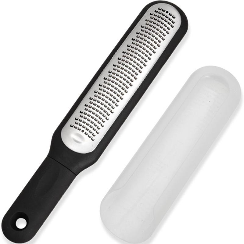 Stainless Steel Ginger Grater With Lid Handheld Garlic And Fruit Scraper 0