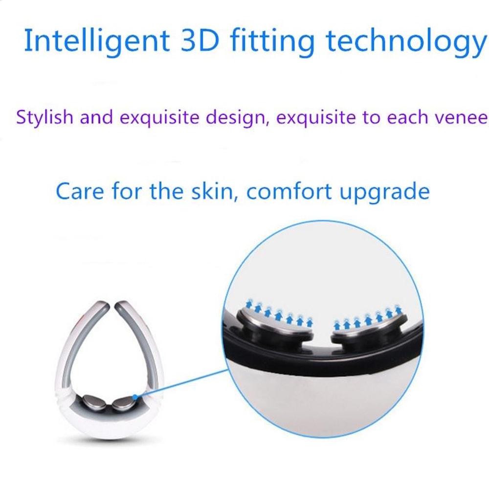 Smart Pulse Neck Massager Electric Cervical Relaxation Device With Heat Therapy 6
